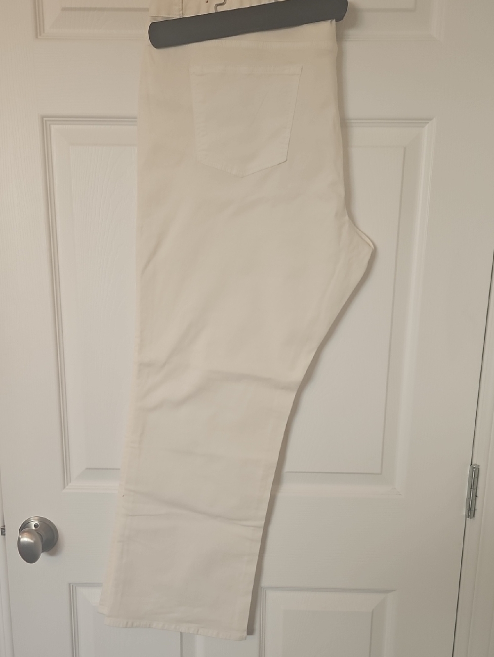 Talbots Heritage Cut Cream Boot-Leg Pants